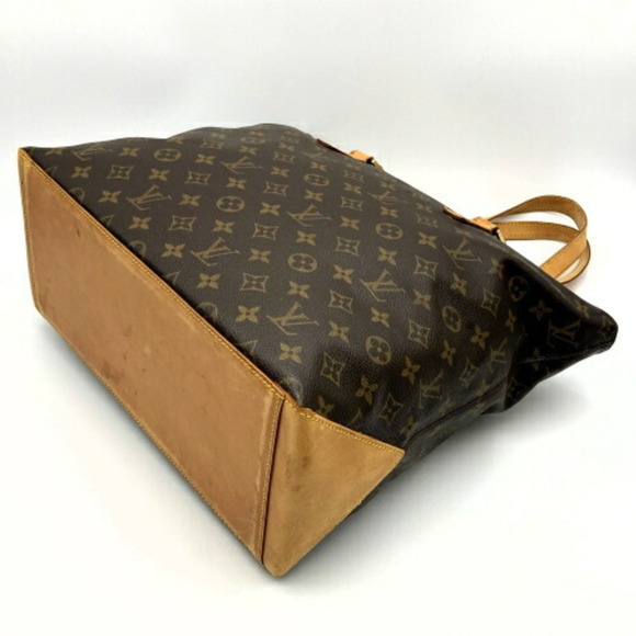 SOLD Louis Vuitton M51152 Cabas Mezzo Tote Bag Monogram Brown IT4UAV61EC38 - Picture 3 of 8